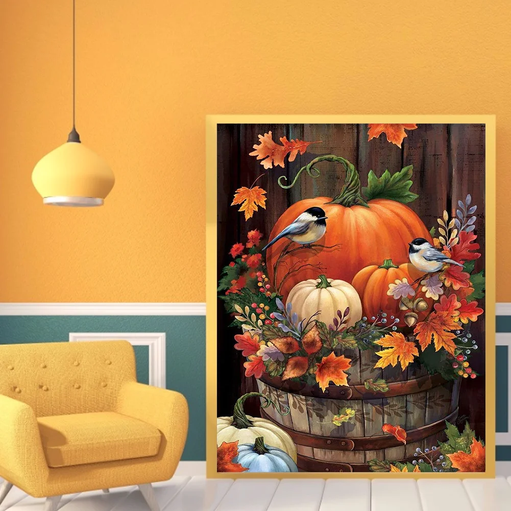 Diamond Painting - Full Square Drill - Pumpkin(30*40cm)