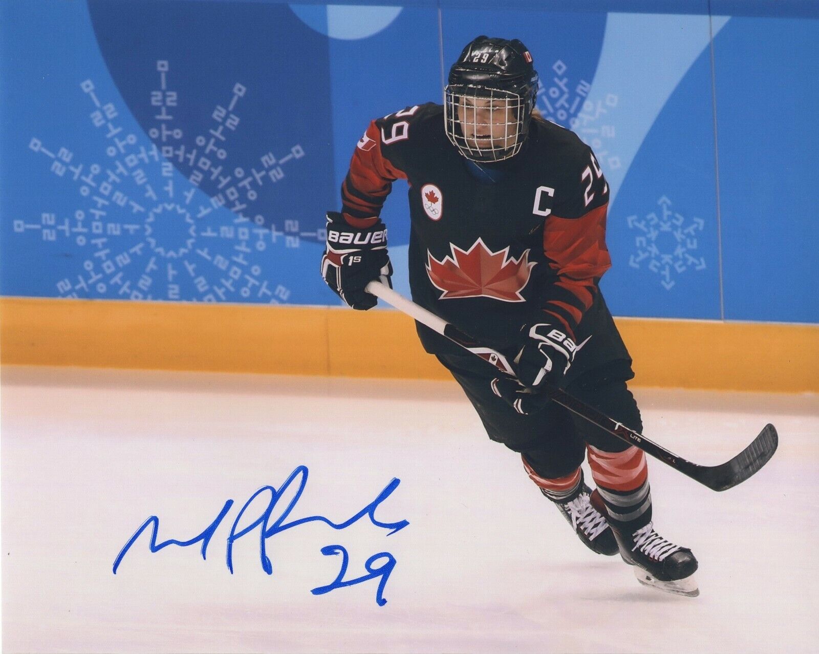 MARIE-PHILIP POULIN SIGNED AUTOGRAPH CANADA WOMENS HOCKEY 8X10 Photo Poster painting PROOF #2