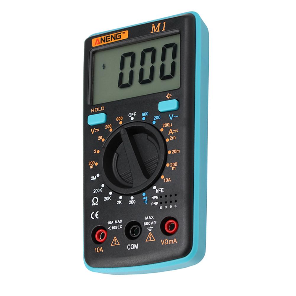 

ANENG LCD Digital Multimeter 6000 Counts Backlight AC/DC Ammeter (Blue), 501 Original