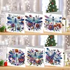 6PCS DIY Diamond Art Greeting Cards Congratulations Cards & Gifts (Dragonfly)
