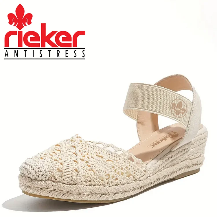 Sand&aacute;ly na kl&iacute;nku s krajkou RIEKER@2025