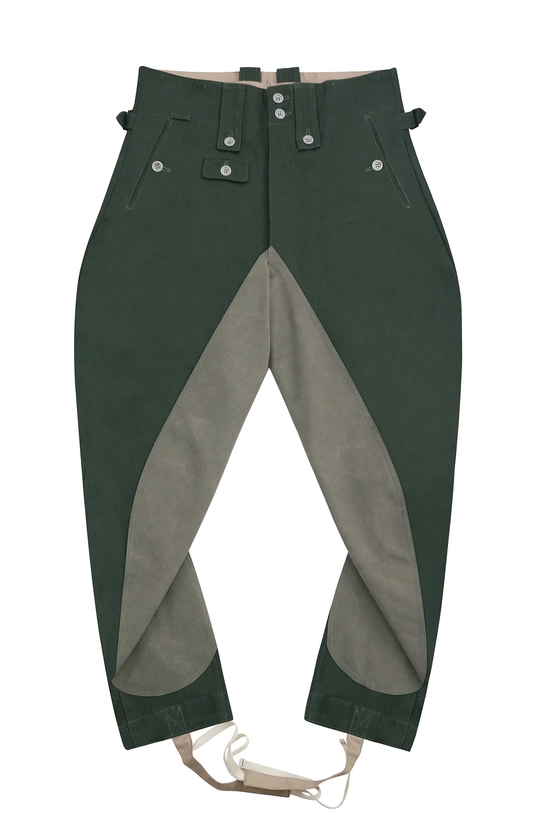  Elite M1943 HBT Reed Green Mounted Troops Riding Breeches German-Uniform