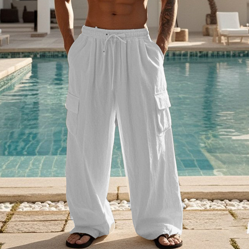 Men's Linen Pants-inspireuse
