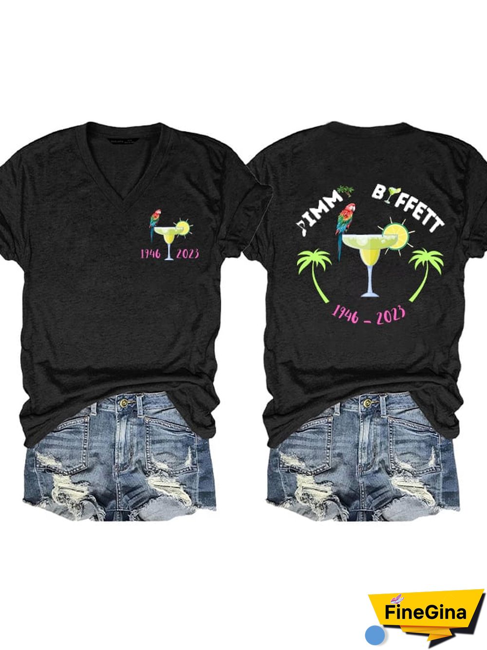 Women's Rip Jimmy V-Neck Tee