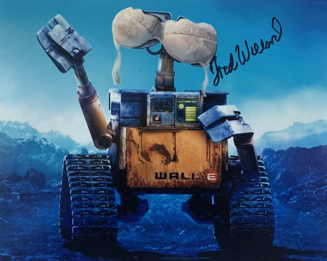 FRED WILLARD HAND SIGNED 8x10 Photo Poster painting ACTOR AUTOGRAPHED WALL-E MOVIE RARE