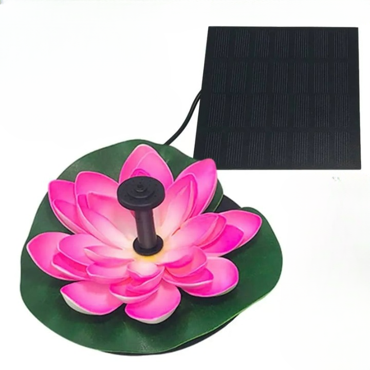 Solar Lotus Fountain