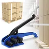 [US Local Warehouse] Heavy Duty Hand Strapping Tensioner with Built-in Cutter for Securing Packing