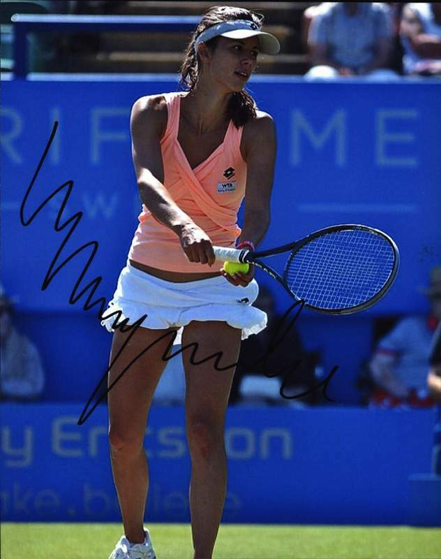 Tsvetana Pironkova signed tennis 8x10 Photo Poster painting W/Certificate Autographed (A0003)