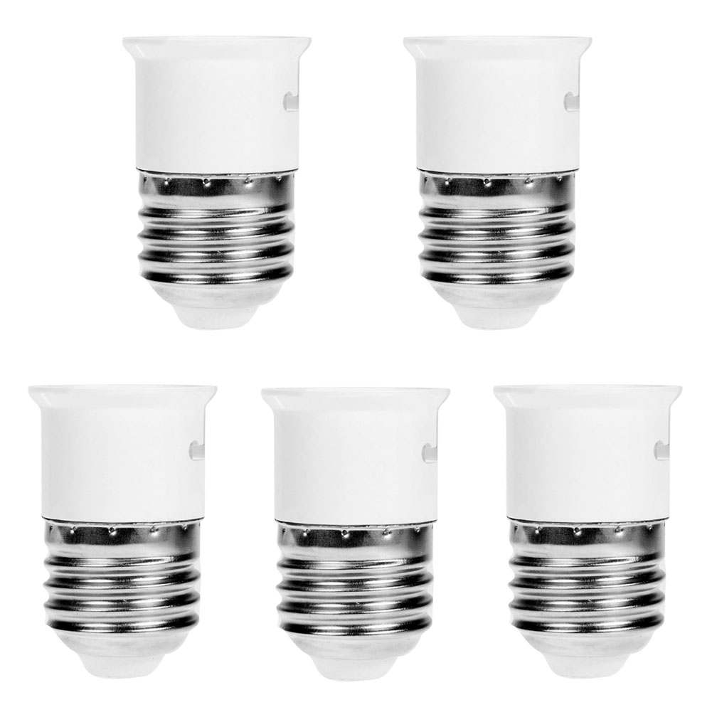 

Adjustable E27-B22 Lamp Holder for LED Light Bulb Adapter Converter -5pcs, 501 Original