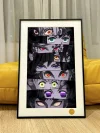 Eyes of Nine Hashira Decorative Painting - Demon Slayer: Kimetsu No Yaiba - Xingkong Studio