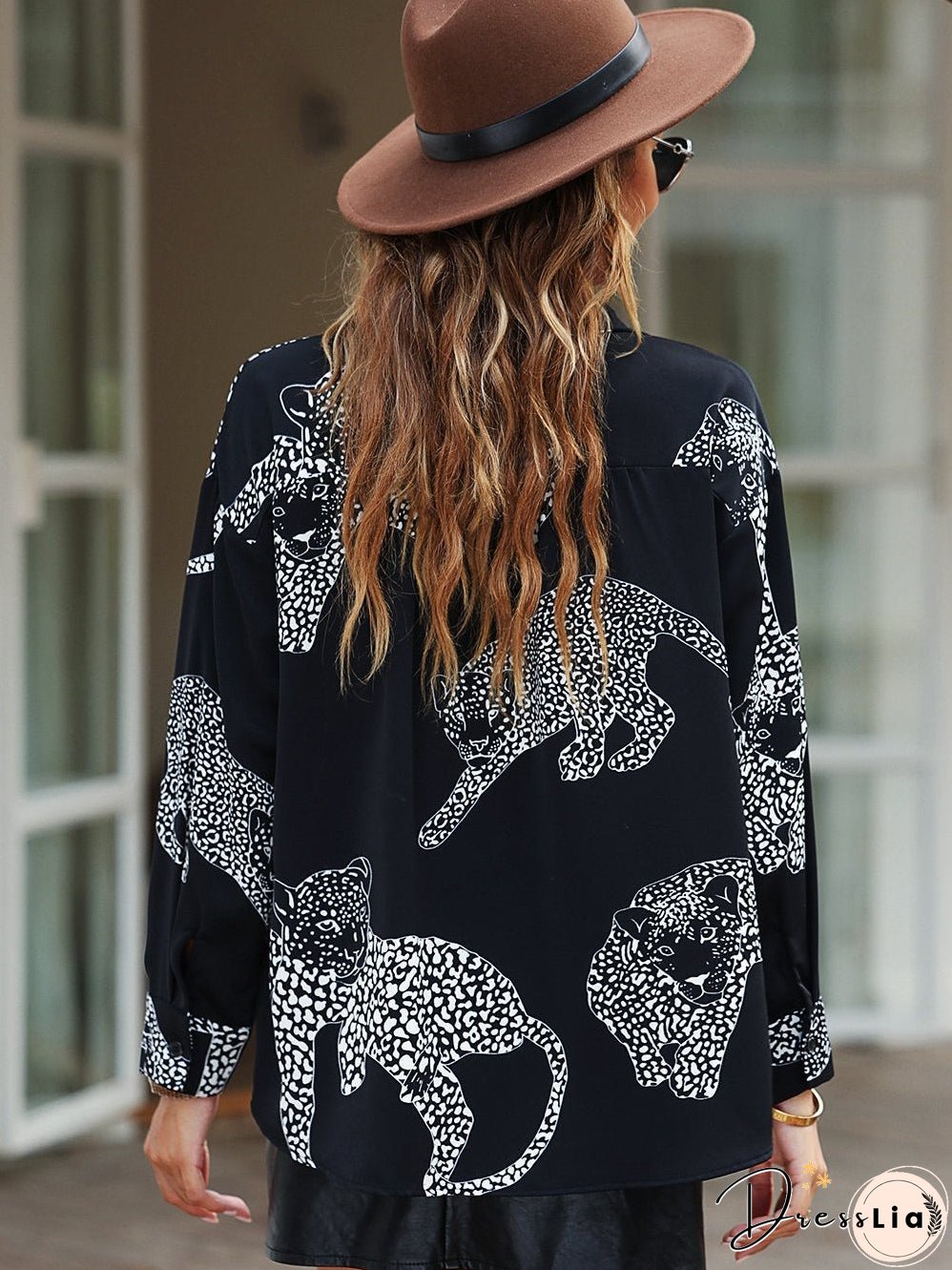 Animal Print Top
