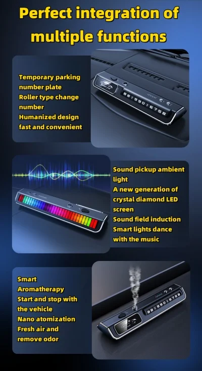 Automatic Spray Car Aromatherapy Car Perfume High-end Car Smart Aromatherapy Machine To Remove Odor