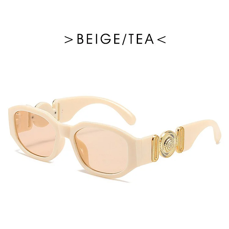 Traceeye Fashion Brand Design Vintage Small Rectangle Sunglasses Women Men Retro Lens Gradient Square Sun Glasses Female UV400 Glasses