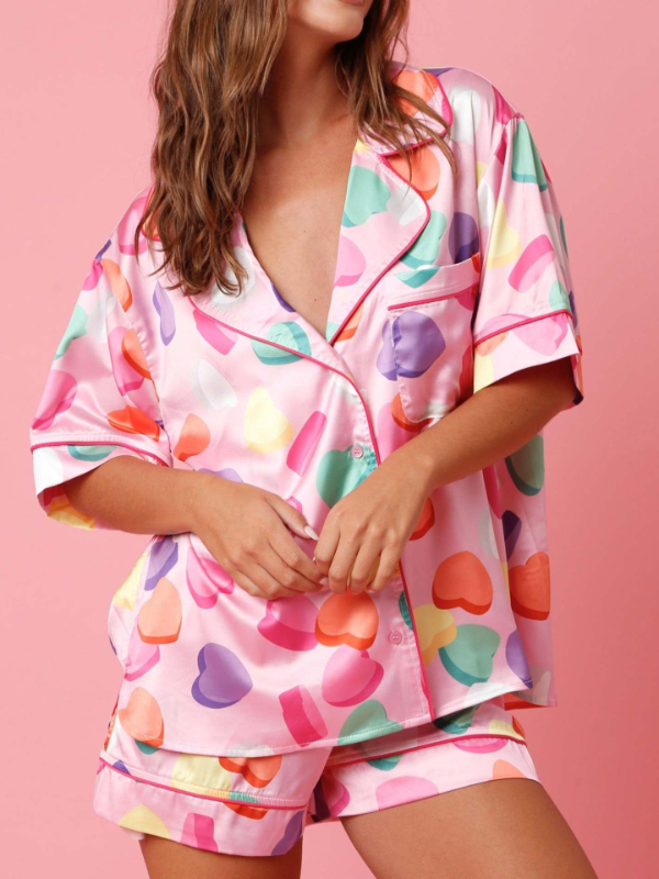 Casual Printed Home Set