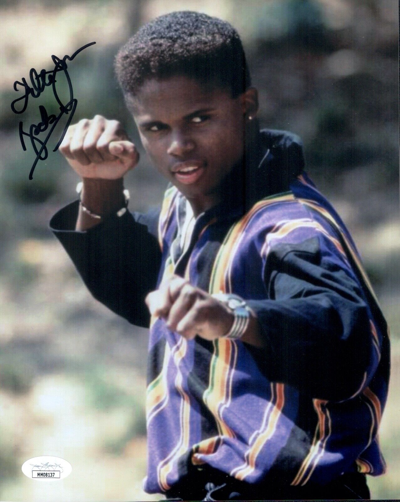 WALTER JONES Signed MIGHTY MORPHIN POWER RANGERS 8x10 Photo Poster painting Autograph JSA COA