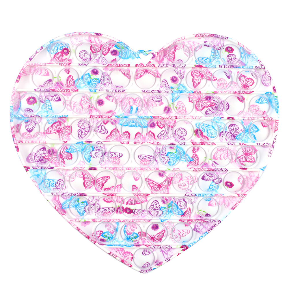 

Heart Mixcolor - Pop It Fidget Toy, 501 Original