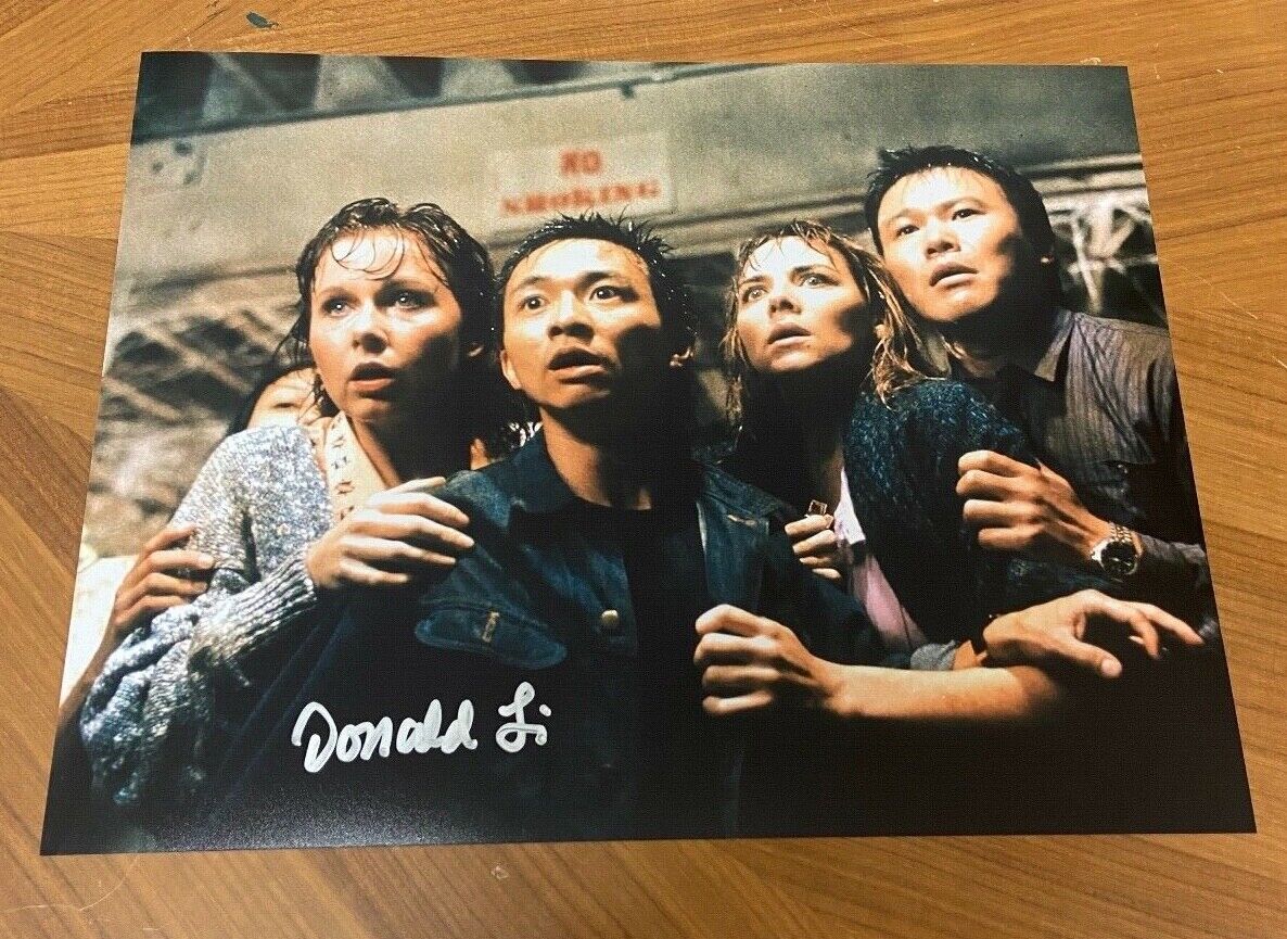 * DONALD LI * signed 11x14 Photo Poster painting * BIG TROUBLE IN LITTLE CHINA * PROOF * 5