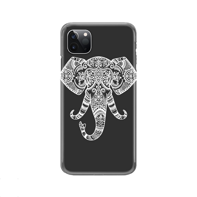 Ornate Elephant Yoga Aesthetic, Yoga iPhone Case