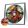 4pcs Diamond Painting -DIY Round Drill Halloween