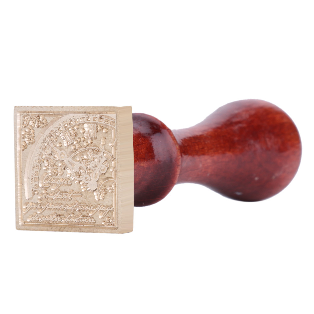 

Vintage Square Sealing Wax Stamp - Wax Seal Stamp, 501 Original