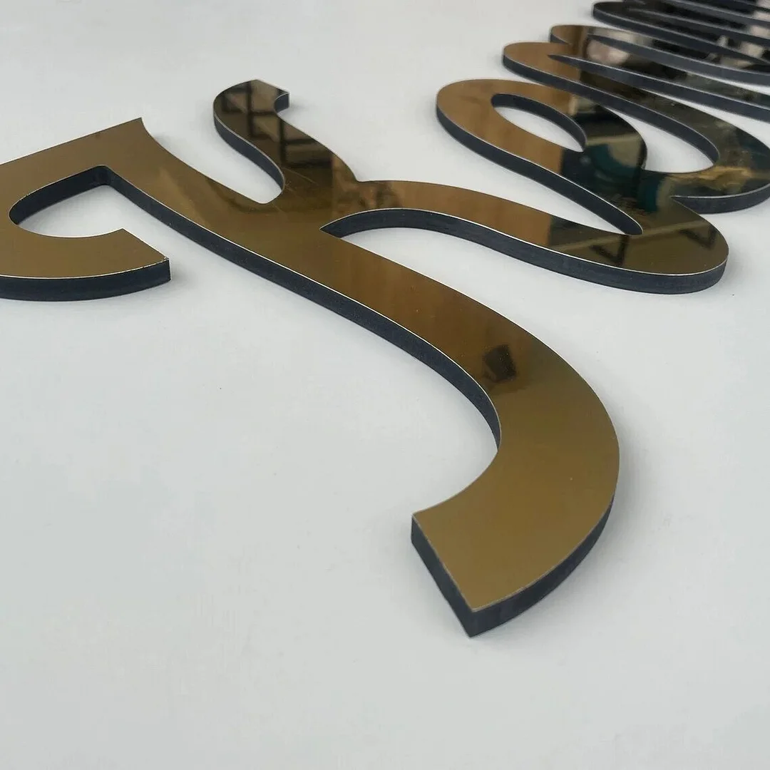 Sdrawing Name Sign Nursery Letters Wooden Acrylic Welcome Wedding Birthday Party Decoration Custom Baby Crib Name Sign 5mm