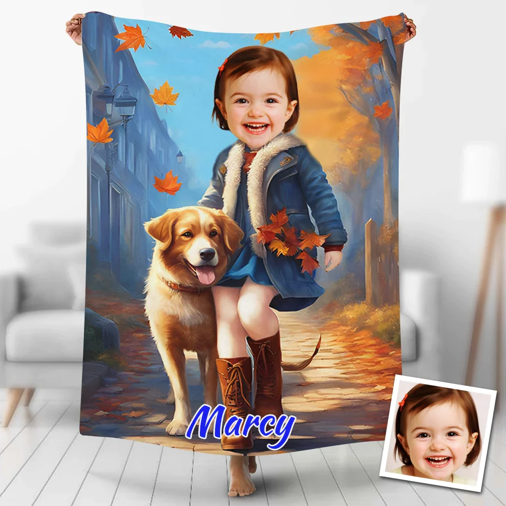 Custom Blanket Personalized Kids Gifts | Makemesurprise&reg;