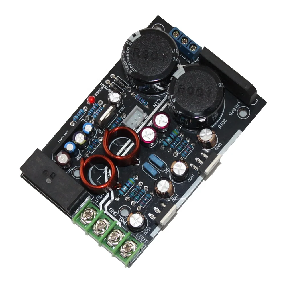 LM1875 2.0 Amplifier Board 2 Channel 25W + 25W Audio Power Amplifier Circuit LM1875 Amplifier Board