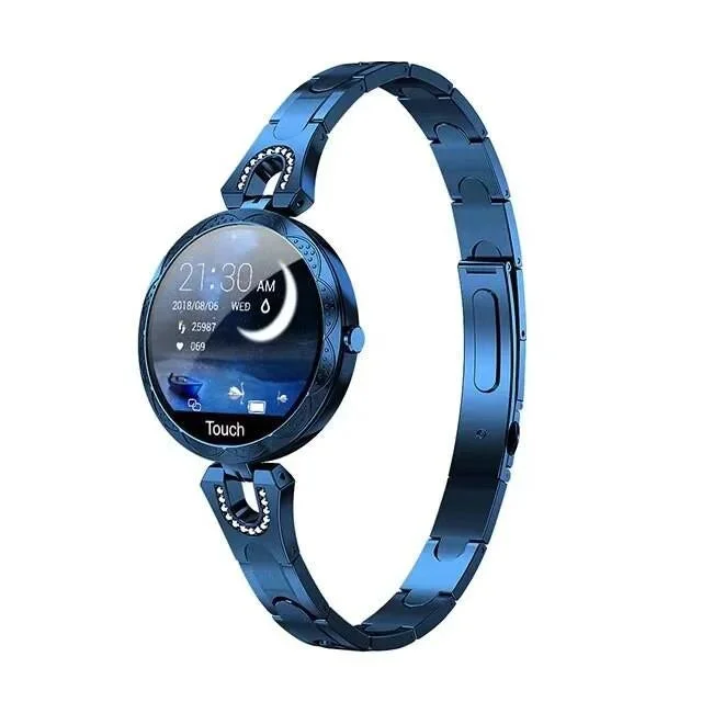 Waterproof Smart Fitness Bracelet w/ HR & BP Monitor For Women