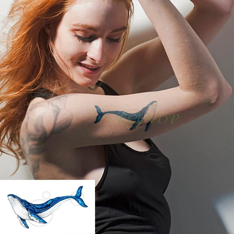 Waterproof Temporary Tattoo Sticker paper aircraft black fake tatto flash tatoo hand leg arm back tattoos for kid men women