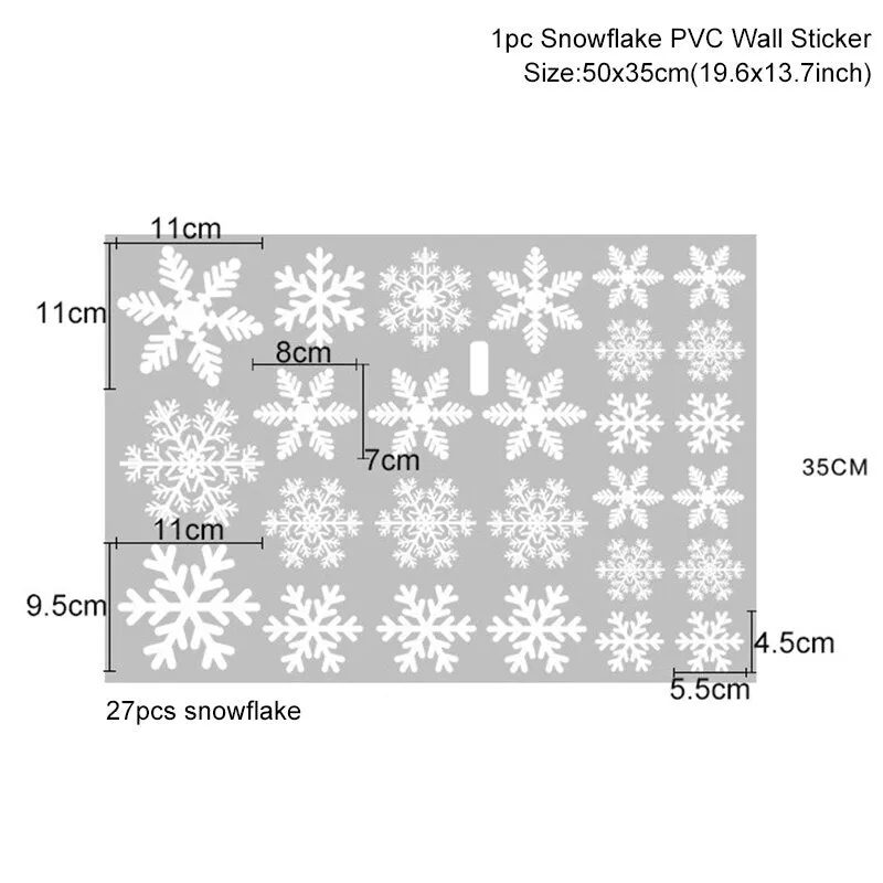 DIY Merry Christmas Wall Stickers Window Glass Stickers Christmas Decorations For Home Christmas Ornaments Xmas New Year 2021