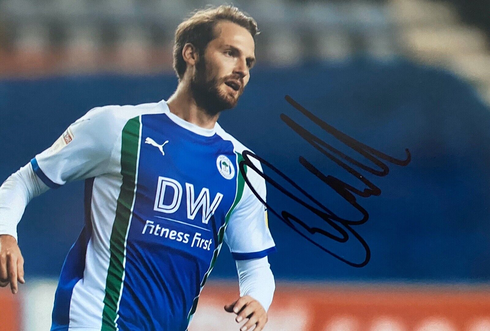 Nick Powell Genuine Hand Signed 6X4 Photo Poster painting - Wigan Athletic 3