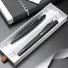 Pure black chrome-plated gift gold-plated fountain pen