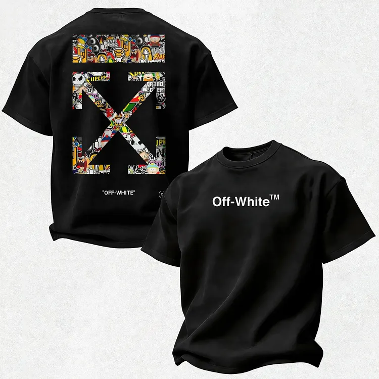 Off-white Printed Men's T-shirt