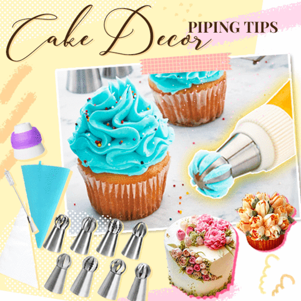 Cake Decor Piping Tips