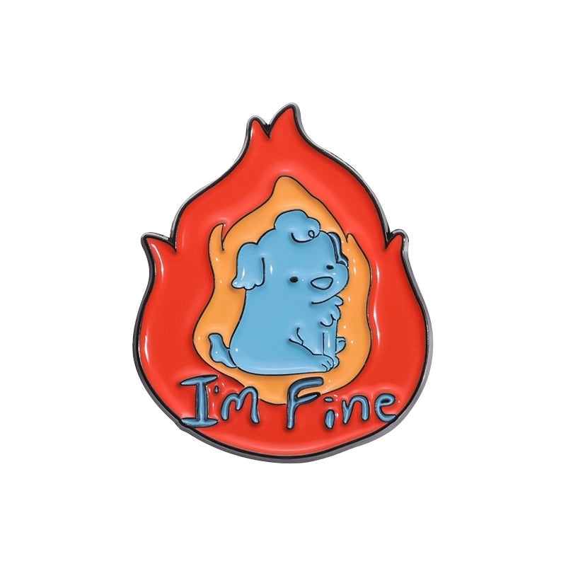 Cartoon Style Cowboy Style Animal Letter Alloy Stamping Stoving Varnish Women’s Brooches