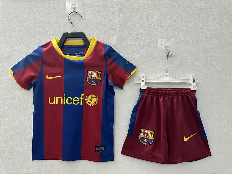 2010/11 Barcelona Home Retro - Kids Jersey