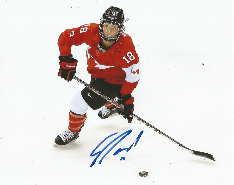 Team Canada Catherine Ward Signed Autographed 8x10 COA