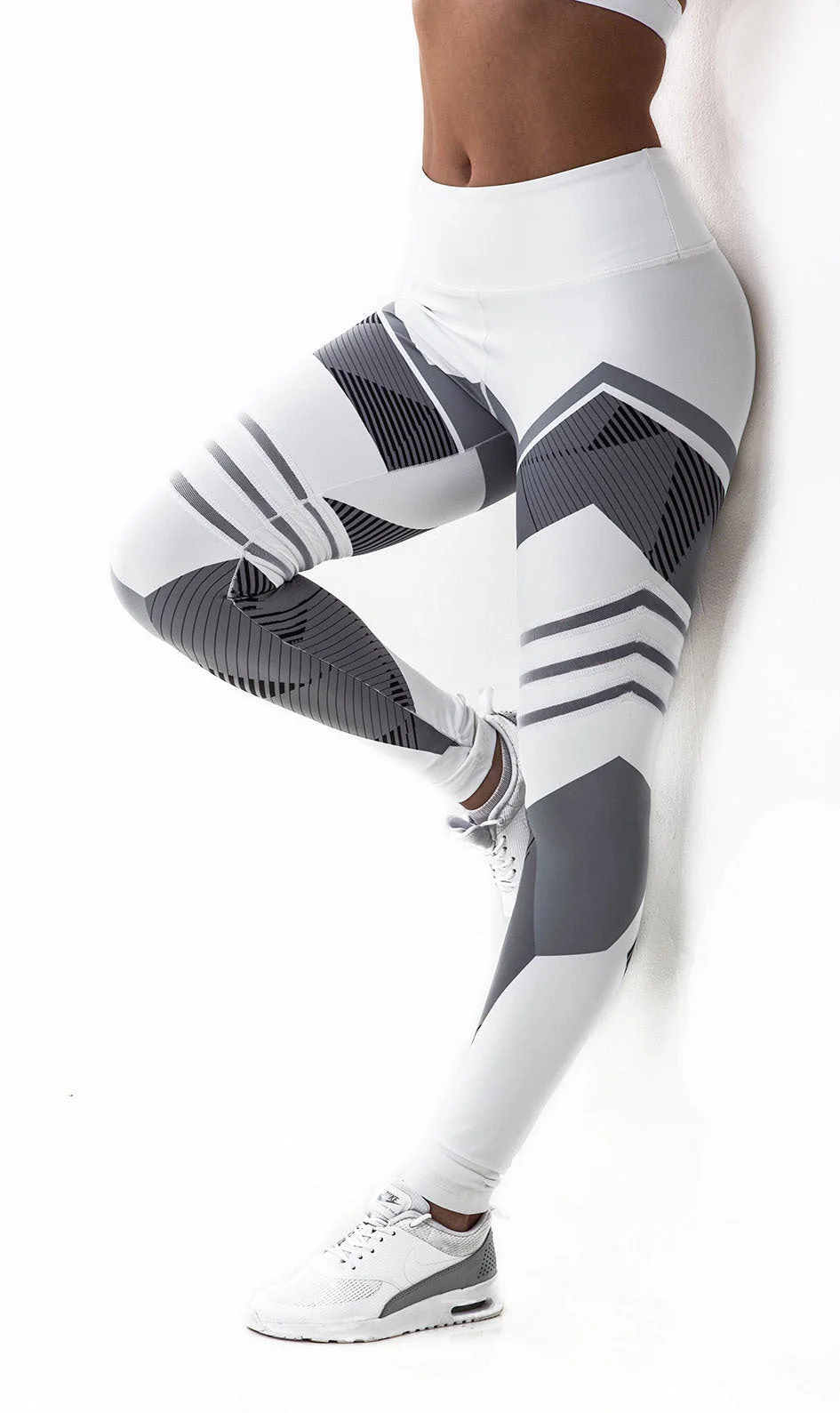 Brownm Digital Printing Yoga Hip Raise Leggings
