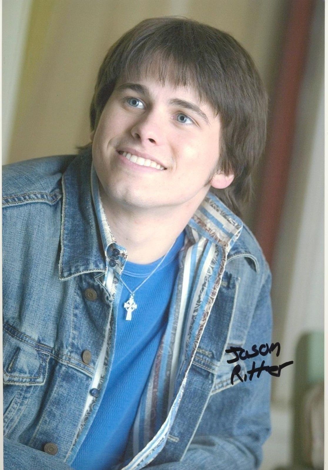 Jason Ritter Autograph Signed 12x8 Photo Poster painting AFTAL [8614]