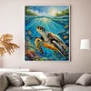 Sea Turtle - 11CT Counted Cross Stitch - 40*50cm - Animal