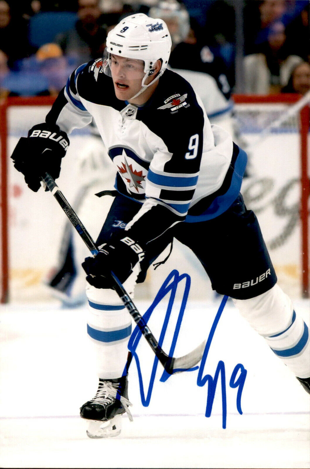 Andrew Copp SIGNED 4x6 Photo Poster painting WINNIPEG JETS #3