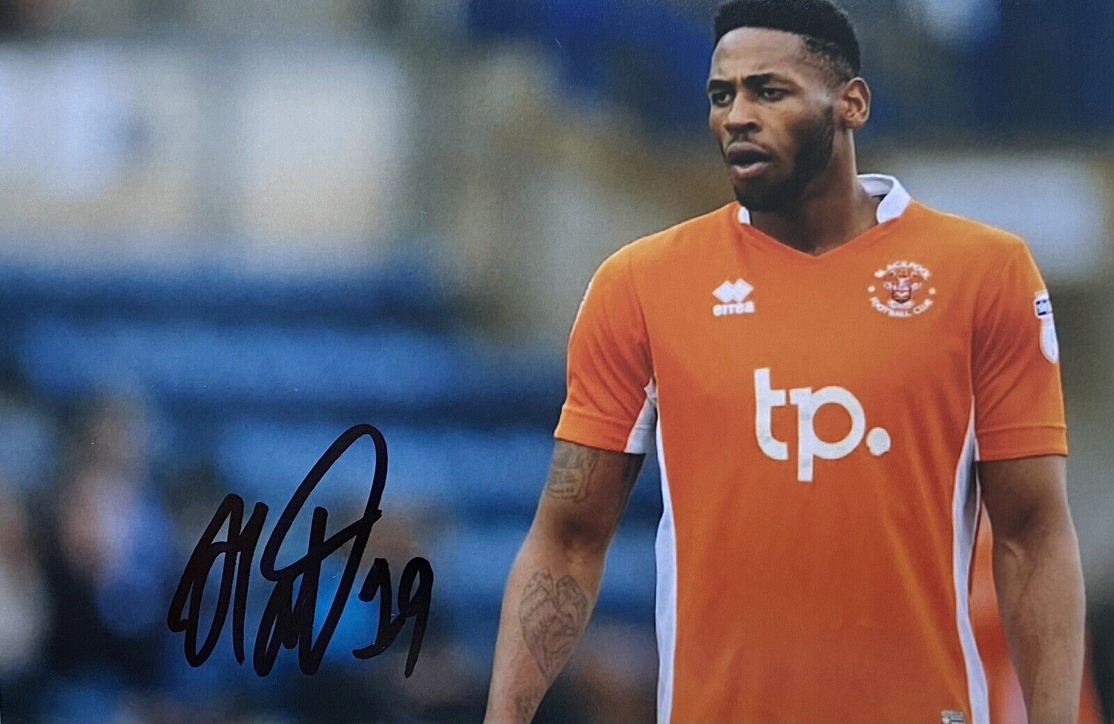 Jamille Matt Genuine Hand Signed Blackpool 6X4 Photo Poster painting