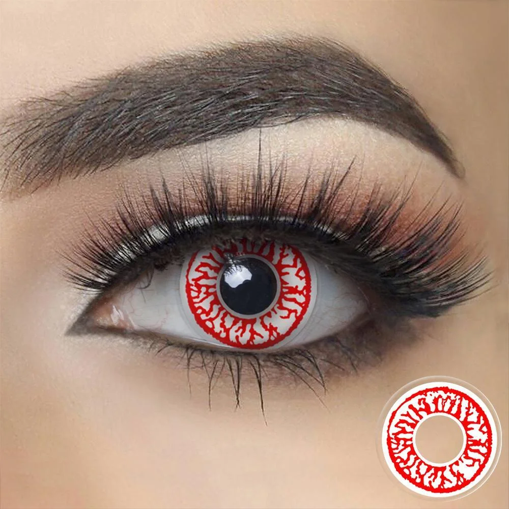 Crack Head Halloween Cosplay Contacts