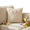 Easter Bunny Accent Pillowcase Cushion Cover for Sofa Bed Living Room Home Decor