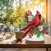 Diamond Painting Acrylic Cardinal  Desktop Decorations Ornaments for Adults Beginner