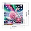 DIY Partial Special Shaped Drill Diamond Painting-Swan