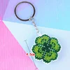 Bead Embroidery - Four-Leaf Clover Beaded Counted Cross Stitch Ornament Kit for Adults Beginners