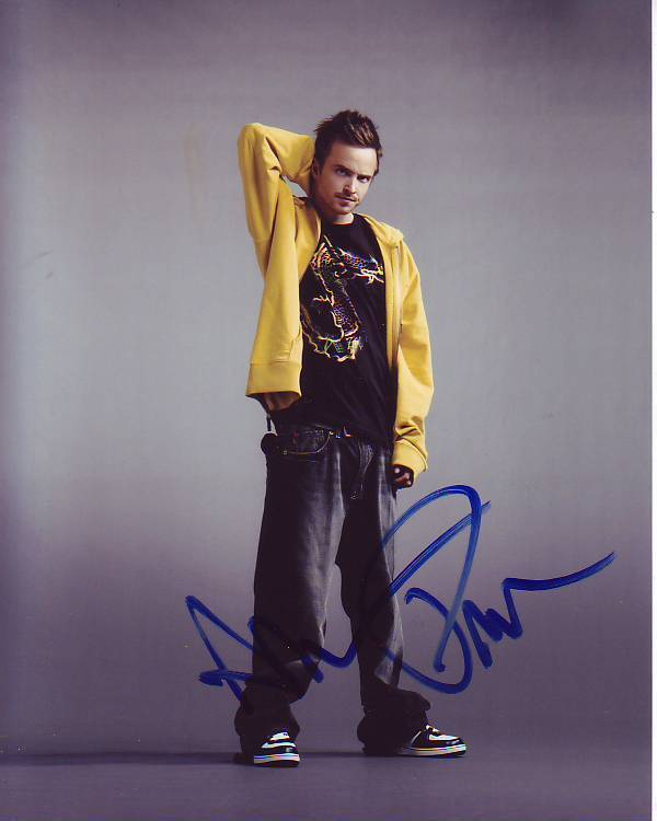 AARON PAUL signed autographed BREAKING BAD JESSE PINKMAN 8x10 Photo Poster painting