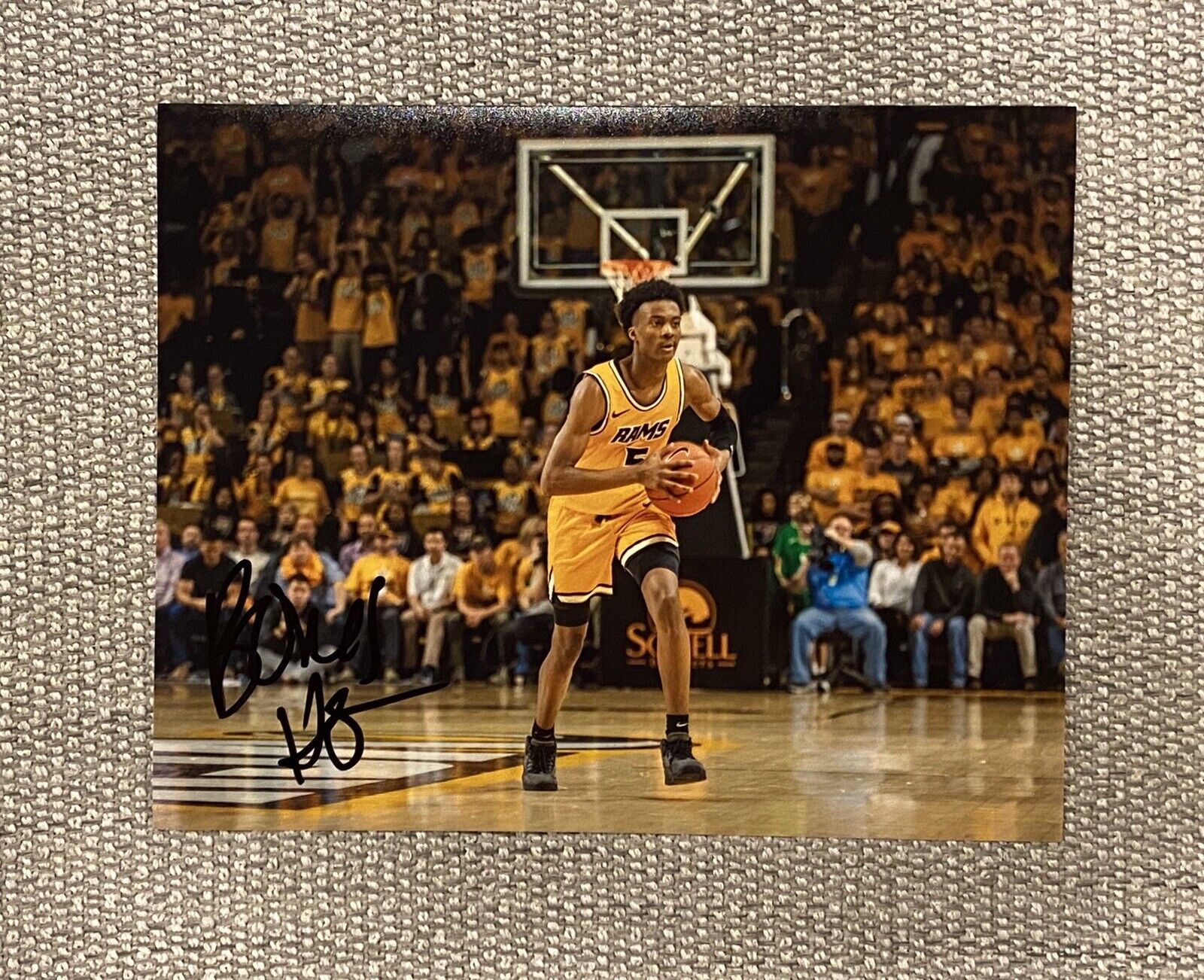 EXACT PROOF! NASHON BONES HYLAND Signed Autographed 8x10 Photo Poster painting VCU Basketball