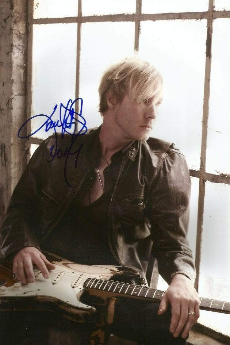 Kenny Wayne Shepherd AUTHENTIC BLUES autograph, In-Person signed Photo Poster painting